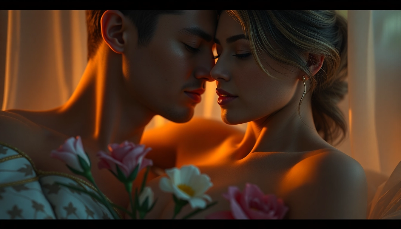 High-quality NSFW AI image depicting a sensual scene with realistic details and warm lighting for adult content enthusiasts.